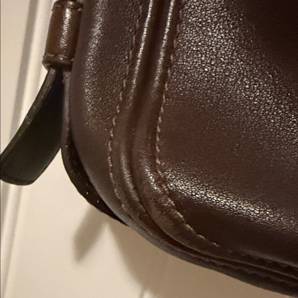 Coach Zoe Leather Shoulder Hobo Bag - Brown June 2009 - Picture 3 of 15